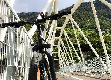 Fahrradbrücke - ponte ciclabile